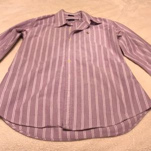 Ralph Lauren Button Down Shirt Slim Fit Size 6